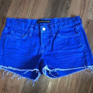 J brand jean shorts size 24
